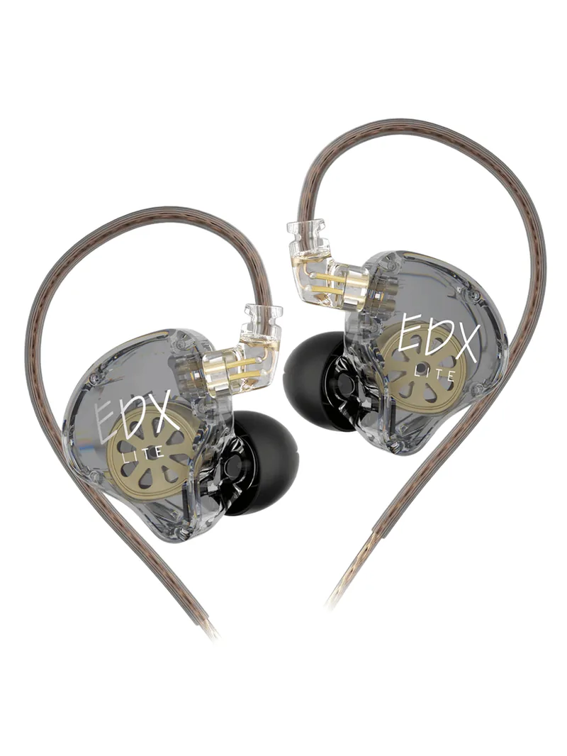 KZ EDX LITE gris transparente